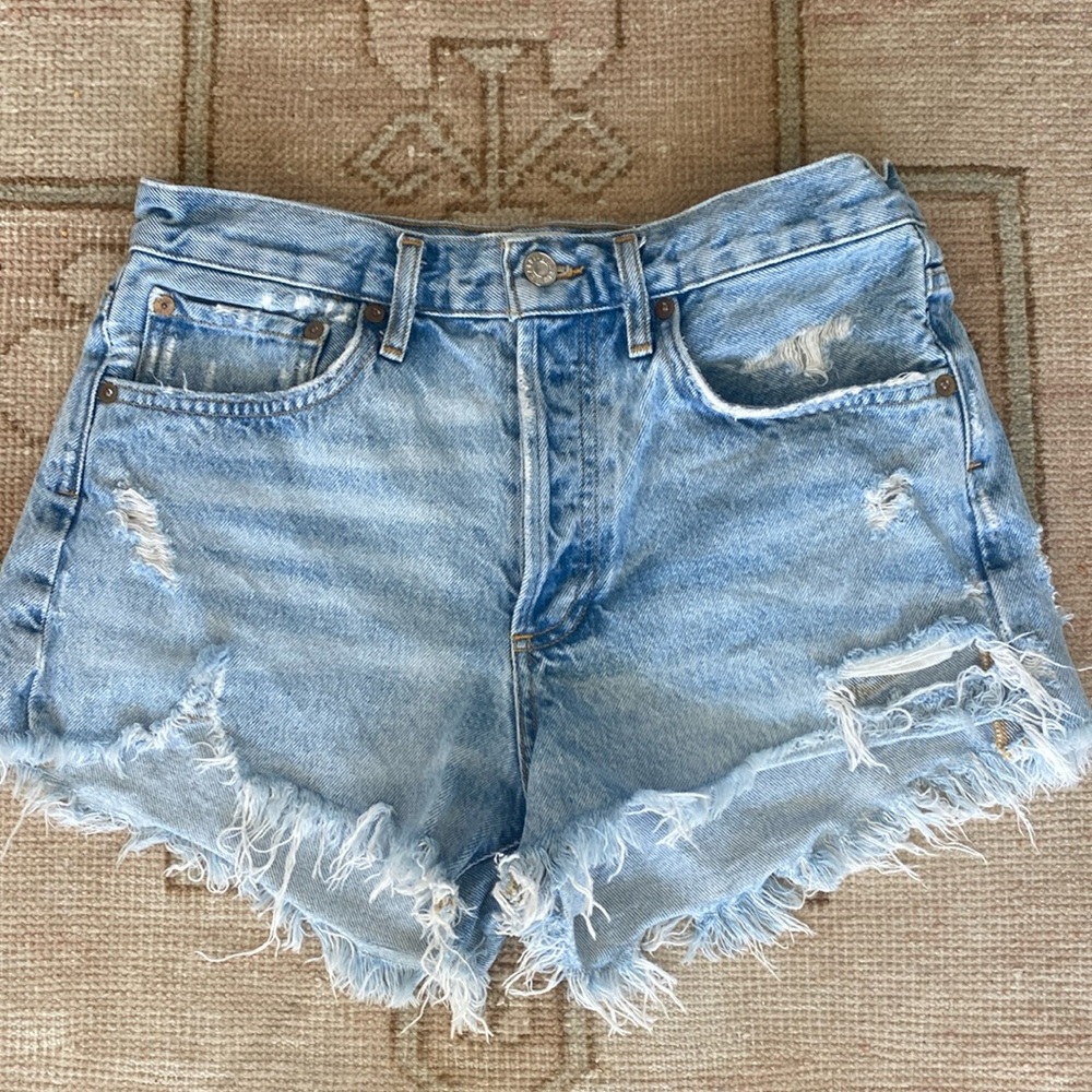 Agolde Parker Swapmeet Shorts Size 26